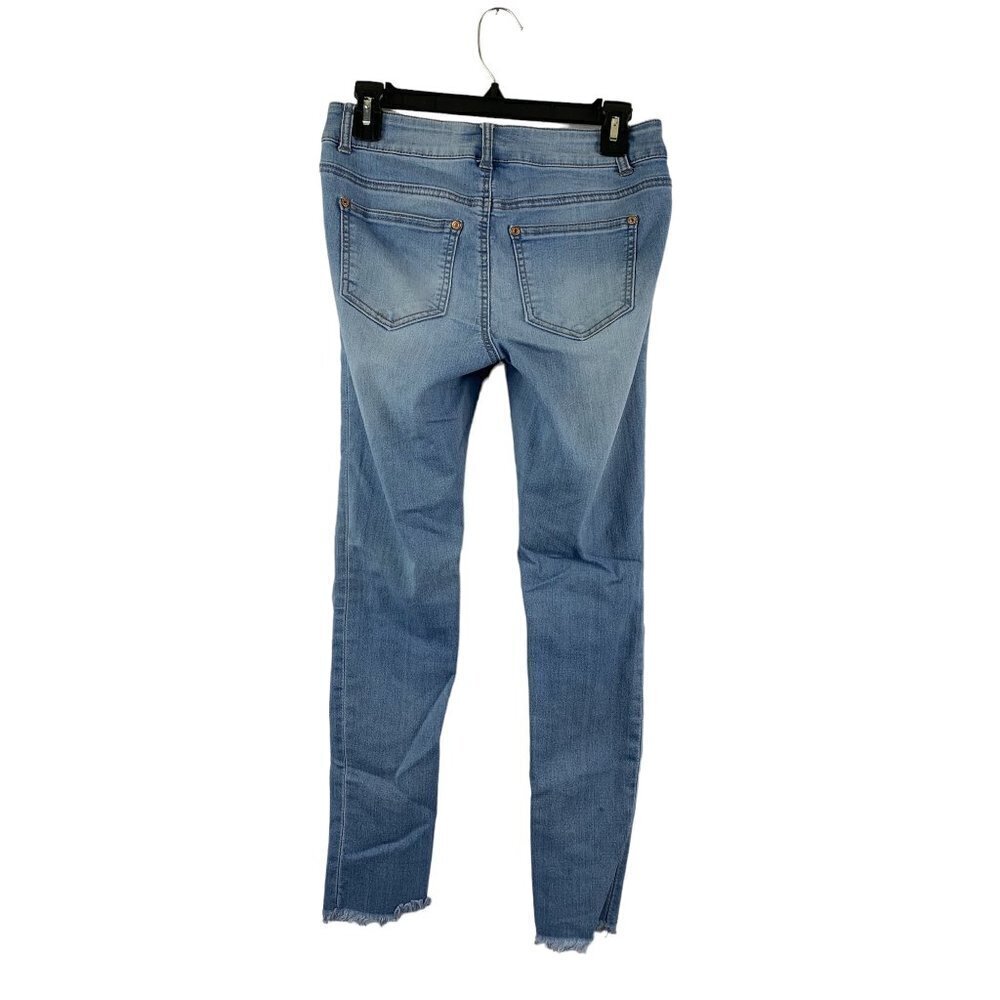 Blue Asphalt Women's Blue Denim Skinny Jeans - Picture 2 of 7